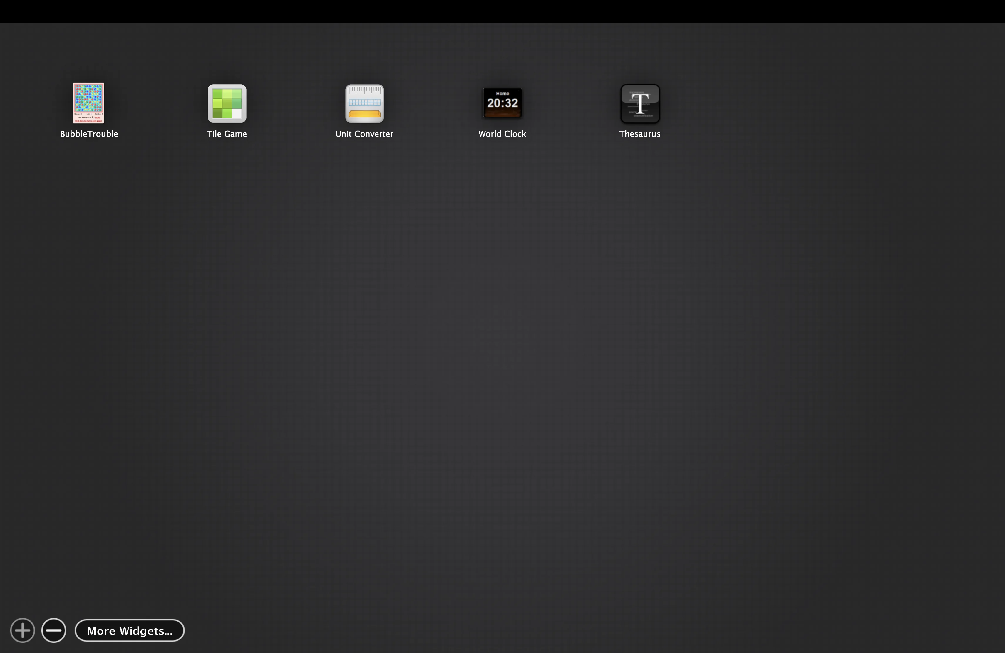 Fullscreen app list